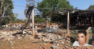 Bombeiros encontraram duas pessoas mortas após explosão de garimpo — Foto: Corpo de Bombeiros