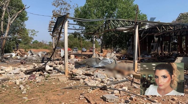 Bombeiros encontraram duas pessoas mortas após explosão de garimpo — Foto: Corpo de Bombeiros