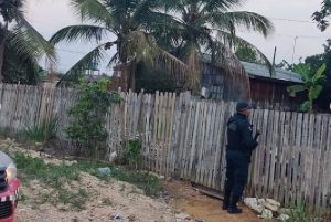 Residência da acusada (Foto:Divulgação PM)