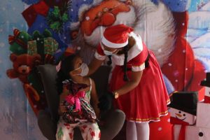 Crianças entre 04 e 07 anos escreveram e desenharam seus desejos em cartas natalinas- Pró-Saúde