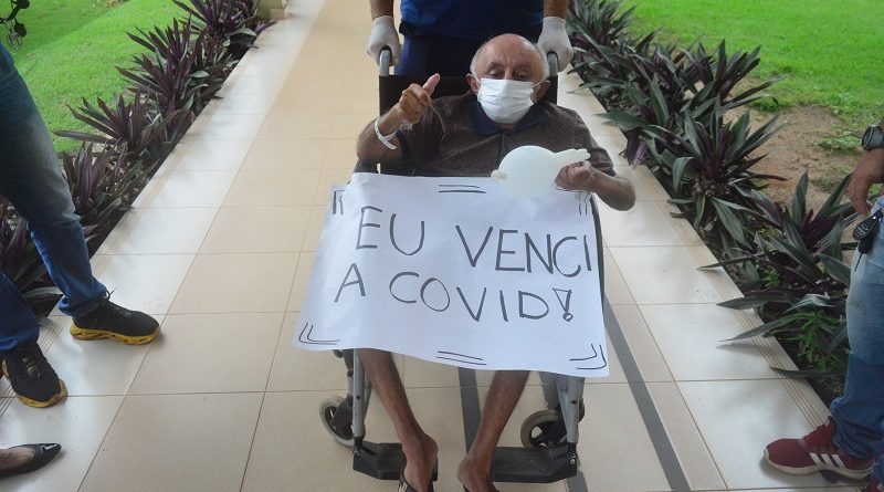 Paciente Milton José ficou 60 dias internado no HRBA - Comunicação Pró-Saúde