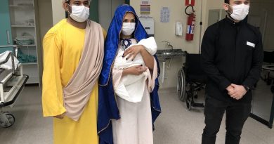 Présepio vivo no HRSP. Fotografia Comunicação Pró-Saúde (1)