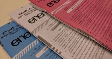 Caderno de provas do Enem, em imagem de arquivo — Foto: Ana Carolina Moreno/G1