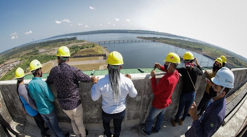 Professores da EMEF Indigena Bep Pryti visitam Usina Belo Monte, pelo Projeto Conheça Belo Monte .  Foto: Jaime Souzza / Norte Energia