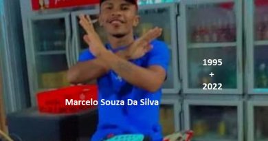 Marcelo Souza Da Silva, de 27 anos, foi atingido com tiro no peito e morreu no local. (foto: Reprodução tv progresso ao vivo.)