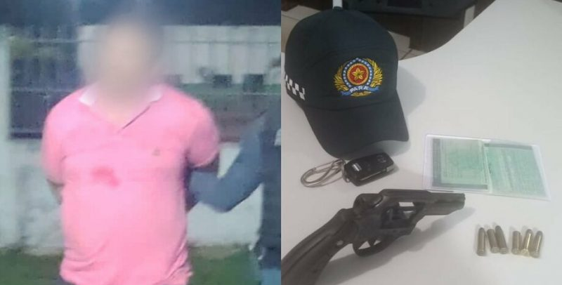 homem de camisa rosa