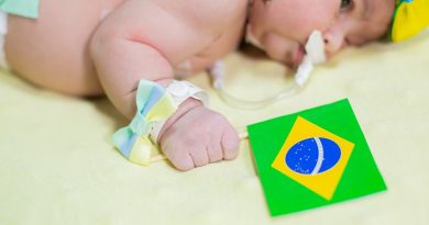 eodora Maria nasceu na UTI Neonatal do HRSP. Fotografia Nubia Suriane voluntaria da Pró-Saúde