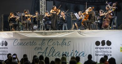 Apresentação pioneira em Altamira no Estado do Pará.  foto: Jaime Souzza/Norte Energia