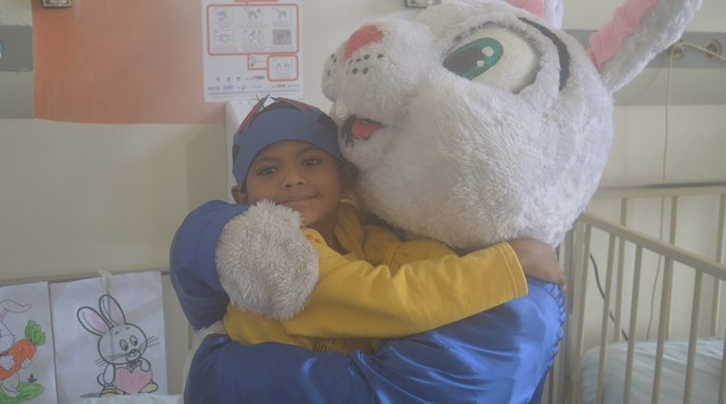 Pedro Henrique se divertiu com as atividades de Páscoa_Instituto Mais Saúde