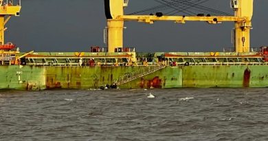 Navio Patrulha Guarujá - P49, da Marinha do Brasil — Foto: Reprodução / Marinha do Brasil