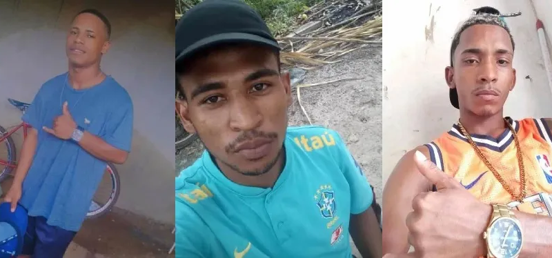 Trio foi executado com requinte
de crueldade em Itapecuru-Mirim (Foto: Divulgação)