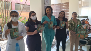 Colaboradores também participaram da abertura_Instituto Mais Saúde