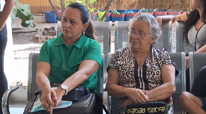 Luana e Olga participaram da ação_Instituto Mais Saúde