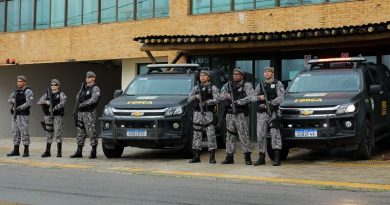 Natal (RN) , 18.03.2023 - 18/03/2023 FORÇA NACIONAL ATUANDO NO RIO GRANDE DO NORTE.  FOTO: TOM COSTA/MJSP