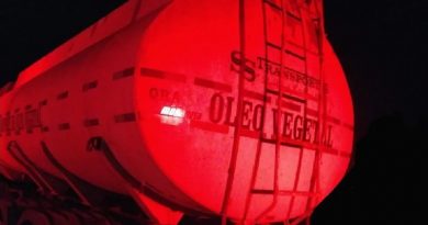 Caminhão conduzido pelo suspeito. — Foto: Ascom PC-PA