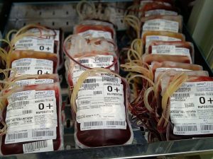 As tranfusões sanguineas no HRSP ajudam no tratamento de uma ampla gama de condições médicas. Fotografia ascom HRSP (1