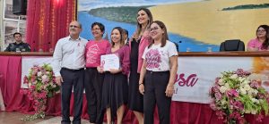 Médica Patrícia Mineiro também recebeu a homenagem_Instituto Mais Saúde