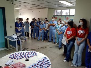 Orientações de Hemovigilancia ajudam garantir a segurança do Paciente no HRSP. Fotografia AscomHRSP (2)