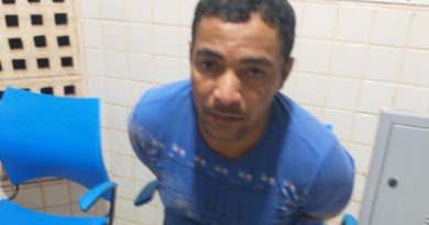 Fernando Nascimento foi preso no dia 8 de outubro de 2023, pela policia militar em Itaituba, como suspeito. (Foto:Divulgação Policia)