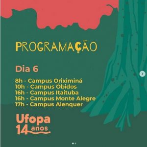 Aniversário 14 anos Ufopa _6 nov 2023