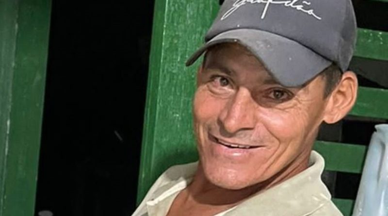 A.O.L.G., 51 anos, foragido da justiça do Tocantins, foi preso nesta sexta-feira, 29, no distrito de de Castelo dos Sonhos, em Altamira no PA (Foto:Via WhatsApp Jornal Folha do Progresso)