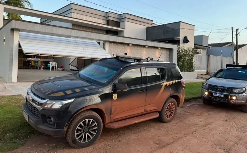 Operação Retomada PF em Novo Progresso (Foto:Divulgação PF)