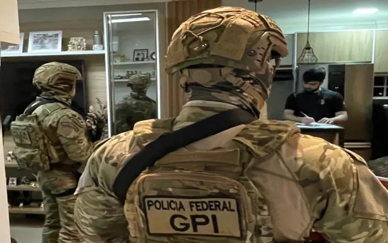 Operação da PF contra devastação na floresta amazônica PF/Divulgação