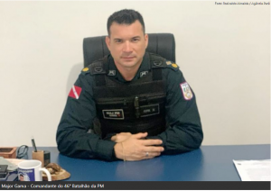 Major Gama - Comandante do 46° Batalhão da PM | Foto: Rosivaldo Almeida/Agência Pará