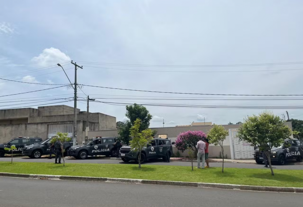 Jakson Oliveira Santos, de 44 anos, foi preso em uma casa de luxo em Valinhos, no bairro Vale Verde — Foto: Divulgação