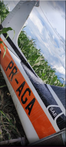 Aeronave estava em situação Legal, segundo a Anac — Foto: Corpo de Bombeiros