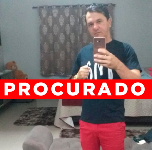 Wendel dos Santos, de 37 anos, PROCURADO PELA POLÍCIA
