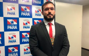 Delegado titular de Monte Alegre, Welington Kennedy — Foto: Kamila Andrade / g1