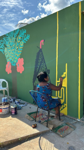 Arte em Cores 4ª edição - Artista Kamila Kayapó