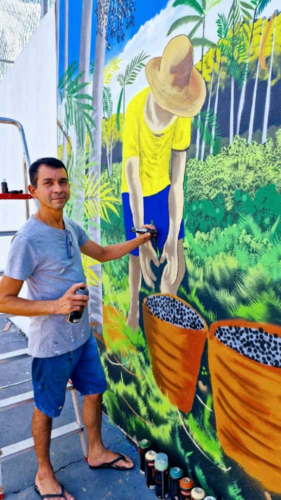 Arte em Cores 4ª edição - Artista Jonas Barros