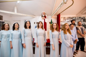 Inri Cristo e suas discípulas | Foto:  Rafaela Felicciano/Metrópoles