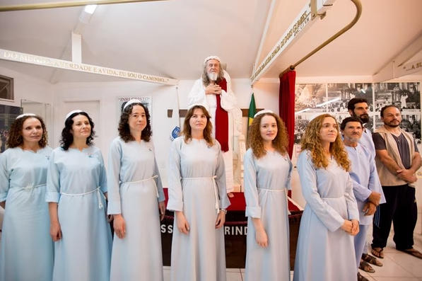 Inri Cristo e suas discípulas | Foto:  Rafaela Felicciano/Metrópoles