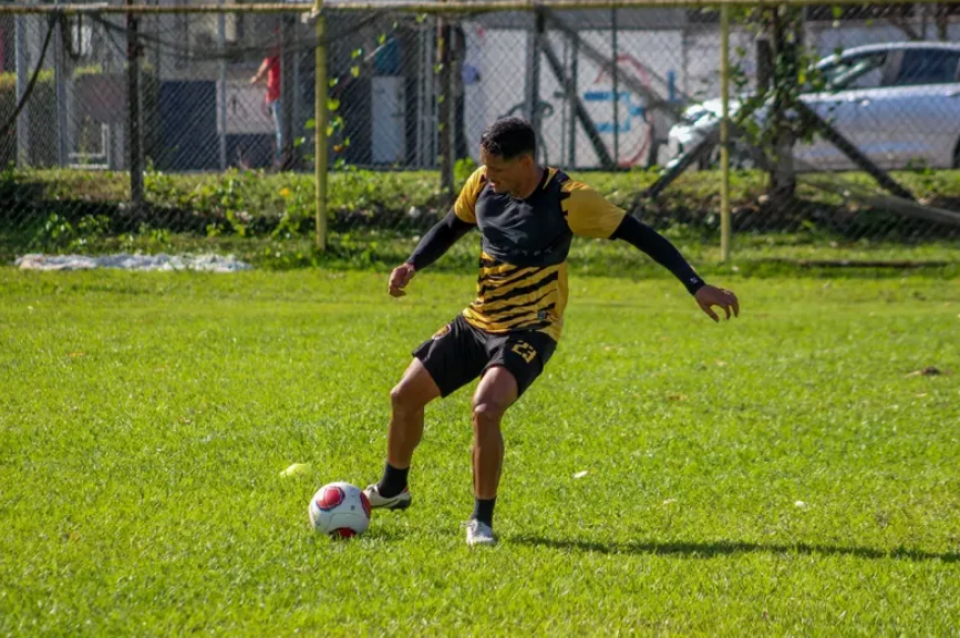 Treinamento do Amazonas no Clube da Petrobras, em Manaus — Foto: Divulgação/Amazonas