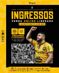 Amazonas tem uma longa lista de patrocinadores — Foto: Reprodução