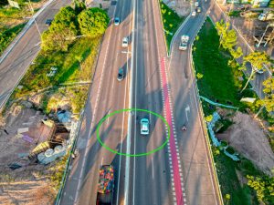 De cima, veja o perímetro onde há início de afundamento da Rodovia Transamazônica, a de maior fluxo em Marabá | Foto: Reprodução