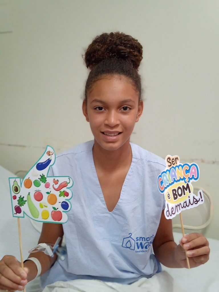 HRSP realiza diversos projetos de Humanização voltada para crianças na unidade. Fotografia Ascom HRSP