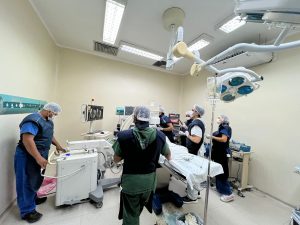 HRSP realizou o 1° exame de alta complexidade de CPRE (Foto: Reprodução)