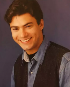 Leonardo Vieira da novela "Sonho Meu", da TV Globo, em 1993