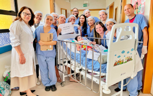 Mais de 30 profissionais se dedicaram no tratamento do paciente durante os 516 dias.jpeg