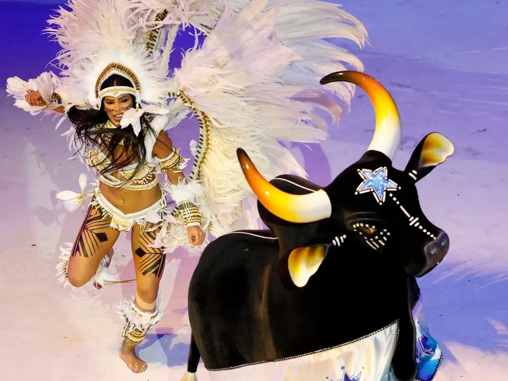 Galeria Festival Parintins 2024 - Boi Caprichoso - Fernando Frazão/Agência Brasil