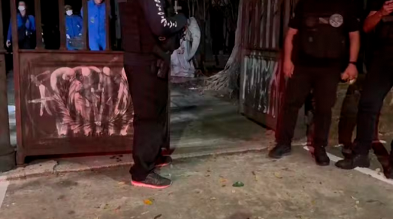 Homem é morto a facadas dentro de cemitério em Belém. — Foto: Cláudio Pinheiro/ O Liberal
