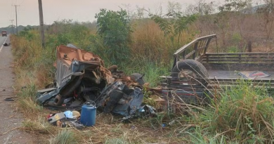 Acidente grave matou motorista e deixou outro condutor em estado grave — Foto: Divulgação