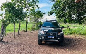 Assentamento onde foi preso no Mato Grosso (Foto: divulgação Policia MT)