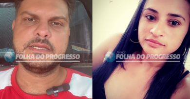 Suspeito Jeferson e a vítima  Sandra Lima
