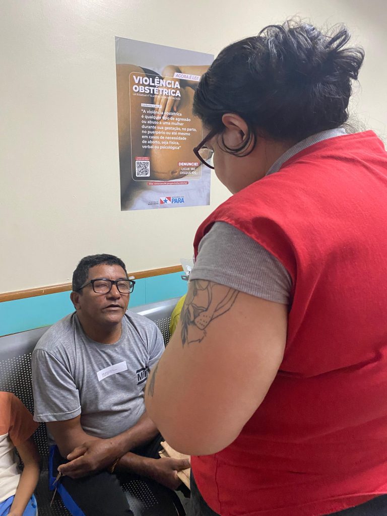 A ouvidoria do HRSP orienta e realiza pesquisas di ... o a usuários da unidade. Fotografia Ascom