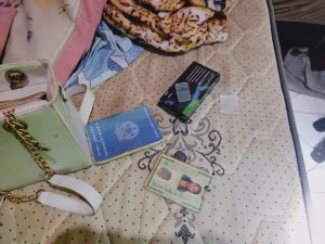 Local em que a criança ficava Foto: Reprodução